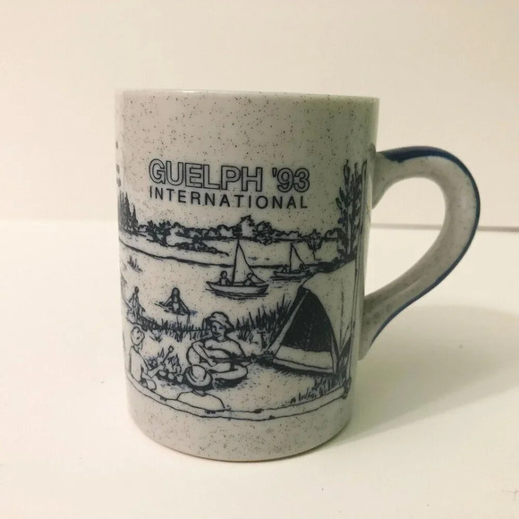 Vintage Girl Guides of Canada Mugs 1993  Guelph International Capilano - Picture 2 of 13